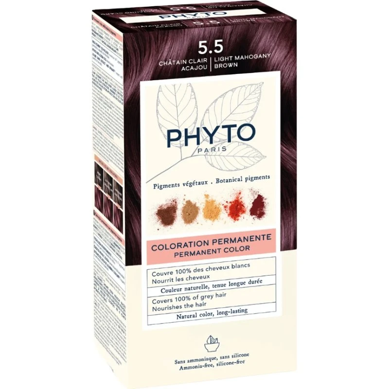 Phyto Color Tinta per Capelli 5.5 Marrone Mogano Chiaro