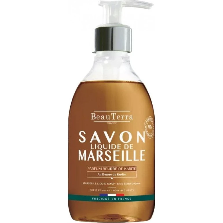 Beauterra Sapone di Marsiglia al Burro di Karité 300 ml