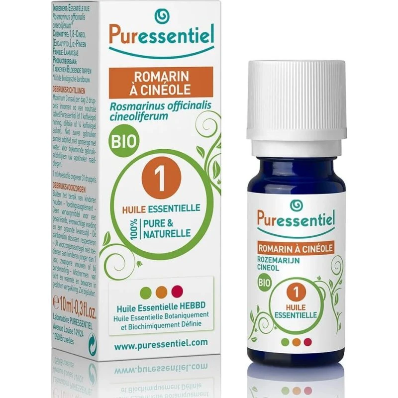 Puressentiel Olio Essenziale Bio di Rosmarino Cineolo 10 ml