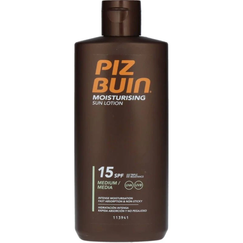 Piz Buin Lozione Idratante Solare SPF 15 - 200 ml