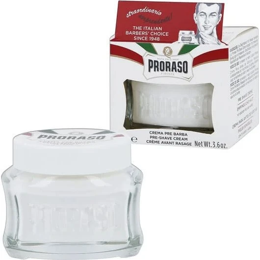 Proraso Crema Pre e Post Rasatura Sensitive White 100 ml