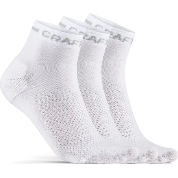Craft Calze Ciclismo Core Dry Mid - Confezione da 3 Paia