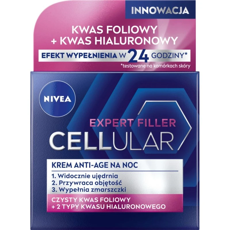 Nivea Hyaluron Cellular Filler Crema Notte Rassodante 50 ml