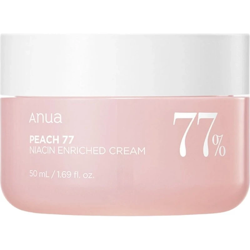 Anua Crema Viso Idratante con Estratto di Pesca al 77% e Niacinamide