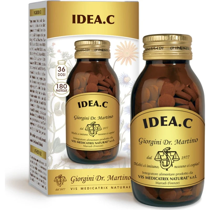 Dr Giorgini IDEA.C Integratore con Iodio e Vitamine - 180 Pastiglie