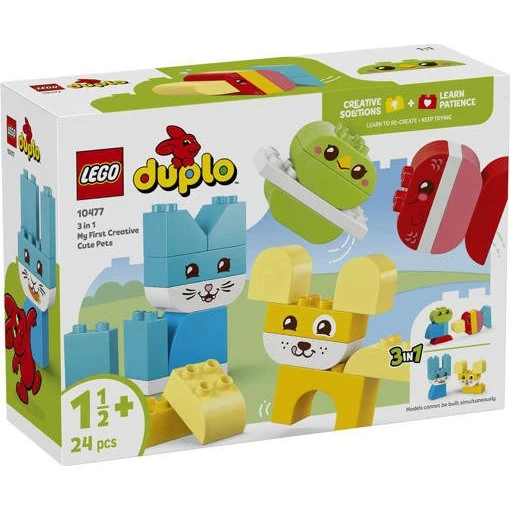 LEGO DUPLO My First Animali Domestici Creativi 3 in 1 10477