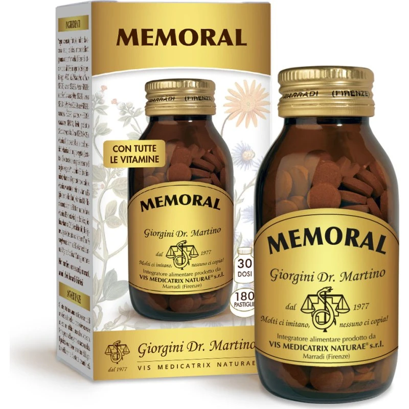 Dr Giorgini Memoral 180 Compresse da 500 mg - Integratore Memoria
