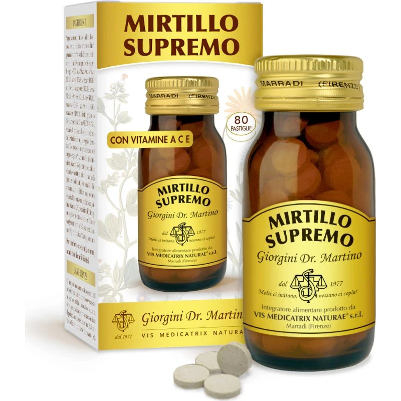 Dr. Giorgini Mirtillo Supremo - 80 Pastiglie
