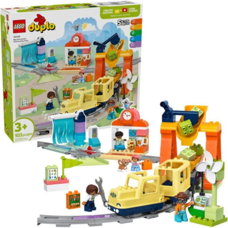 LEGO DUPLO Grande Treno Comunitario Interattivo 10428