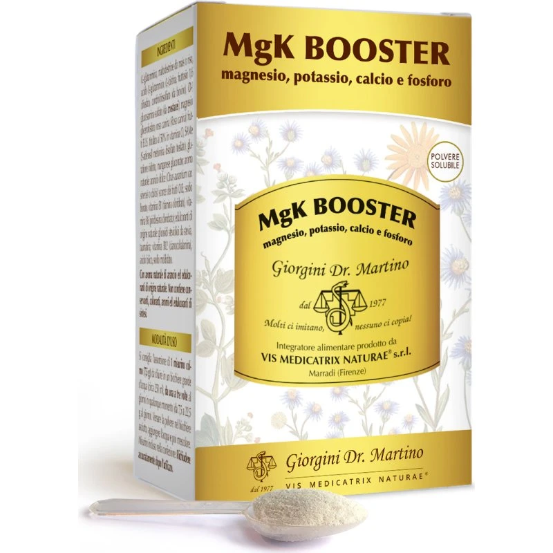 MgK Booster Polvere 180g - Integratore Magnesio e Potassio