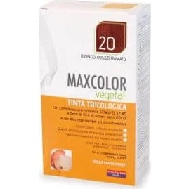 MaxColor Vegetal Tintura Vegetale Capelli 20 Rame Scuro 140ml