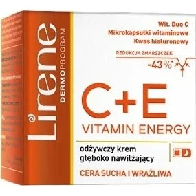 Lirene C+E Crema Rivitalizzante Idratante Giorno e Notte 50 ml