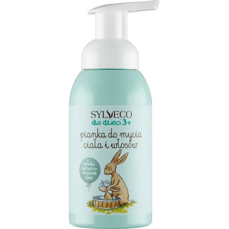 Sylveco Schiuma Detergente Corpo e Capelli per Bambini, 290 ml