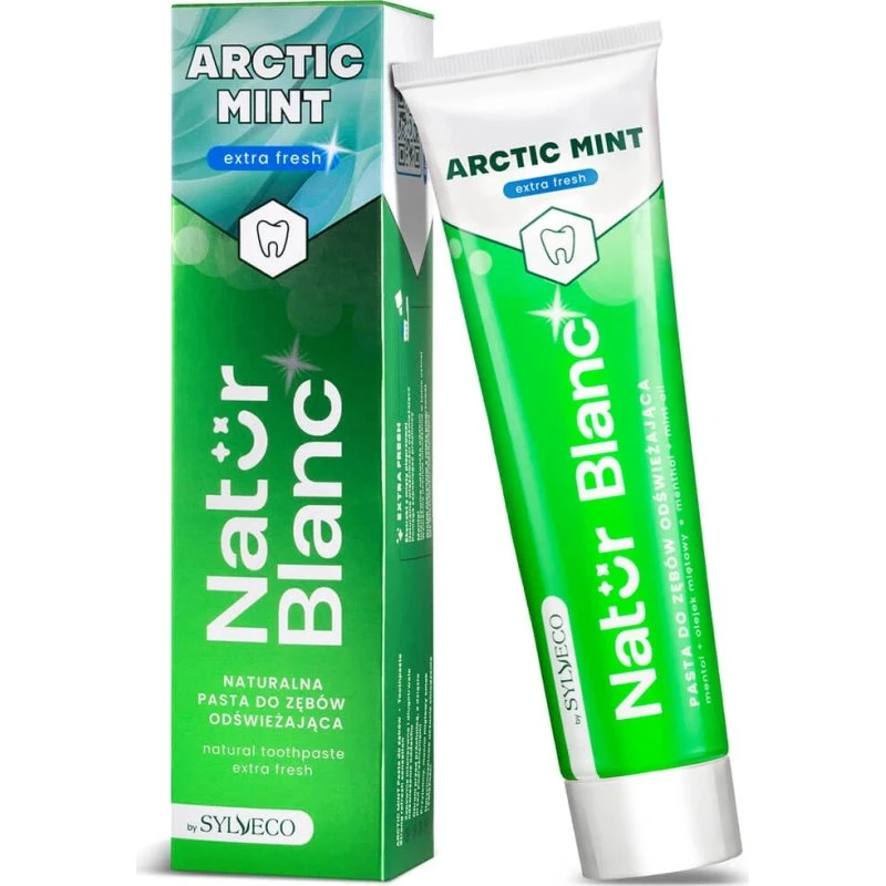 Sylveco Natur Blanc Dentifricio Rinfrescante Menta Artica
