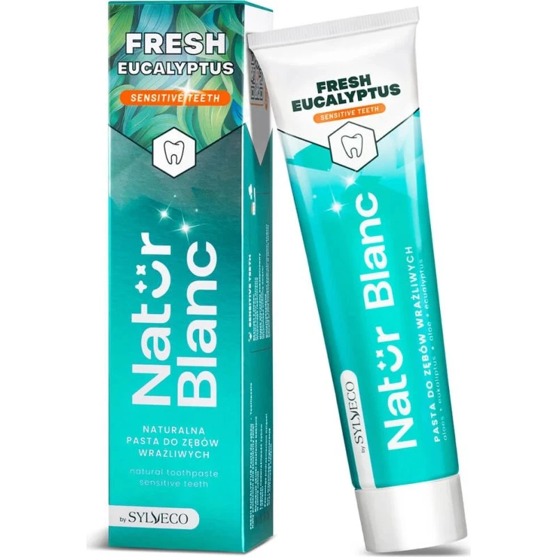 Sylveco Natur Blanc Dentifricio Denti Sensibili Fresh Eucalyptus