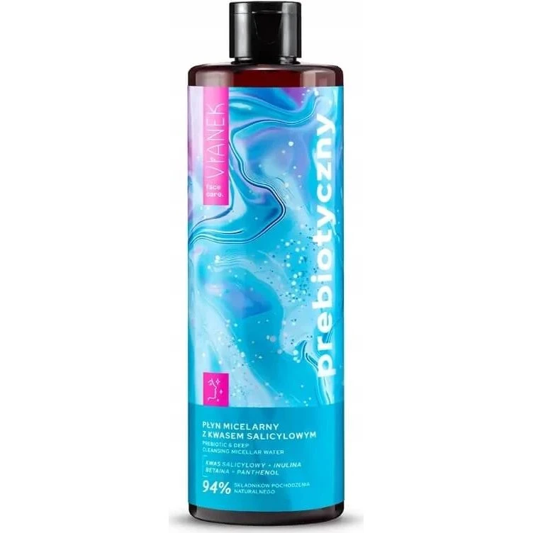 Vianek Acqua Micellare Prebiotica con Acido Salicilico 400 ml