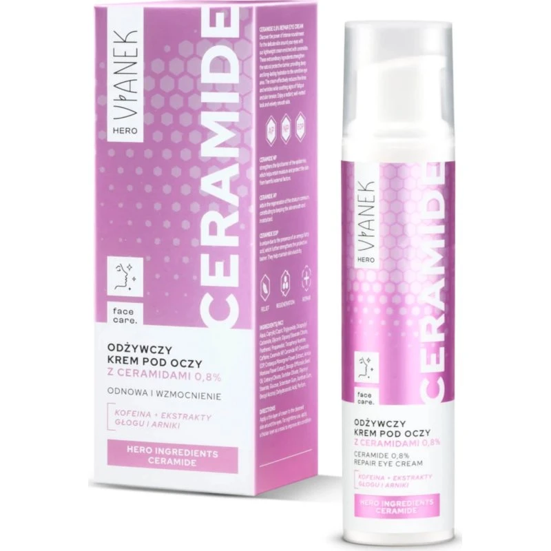 Vianek Hero Crema Contorno Occhi Nutriente con Ceramidi 15ml