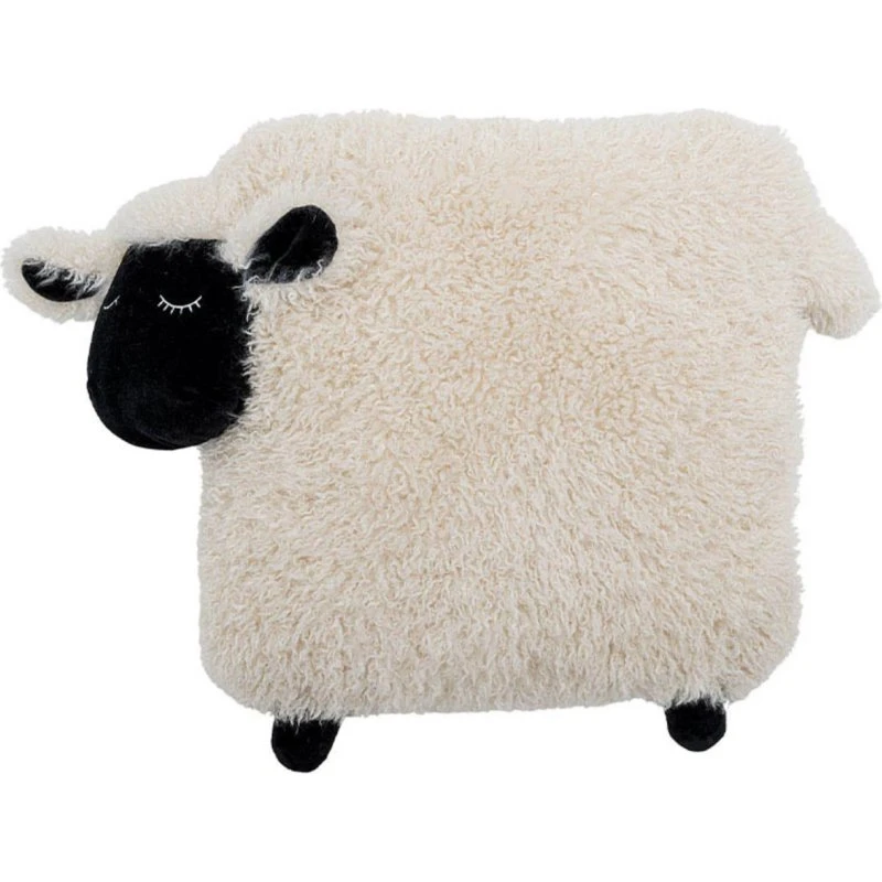 Bloomingville Dolly White Cuscino Pecora 56x13x46 cm