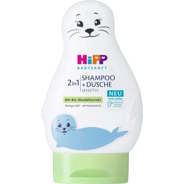 HiPP Baby SANFT Shampoo e Gel Detergente Corpo e Capelli 200 ml