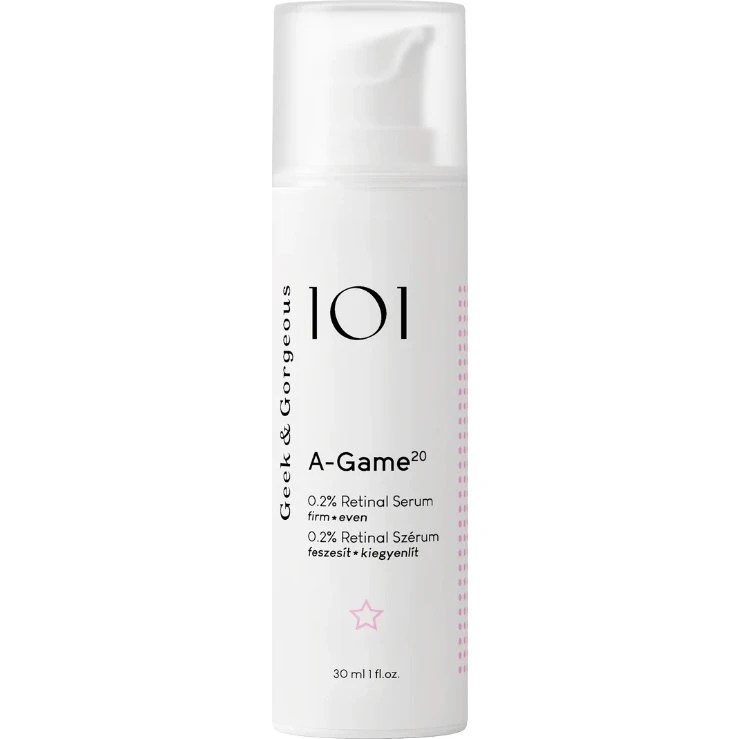 Geek & Gorgeous A-Game 20 - Siero al Retinal 0,2% e Ectoina, 30 ml