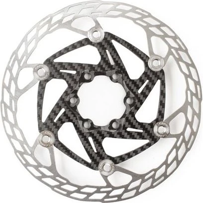 X-Rotor SteelCarbon 3 Carbon-Ti Center Lock Silver
