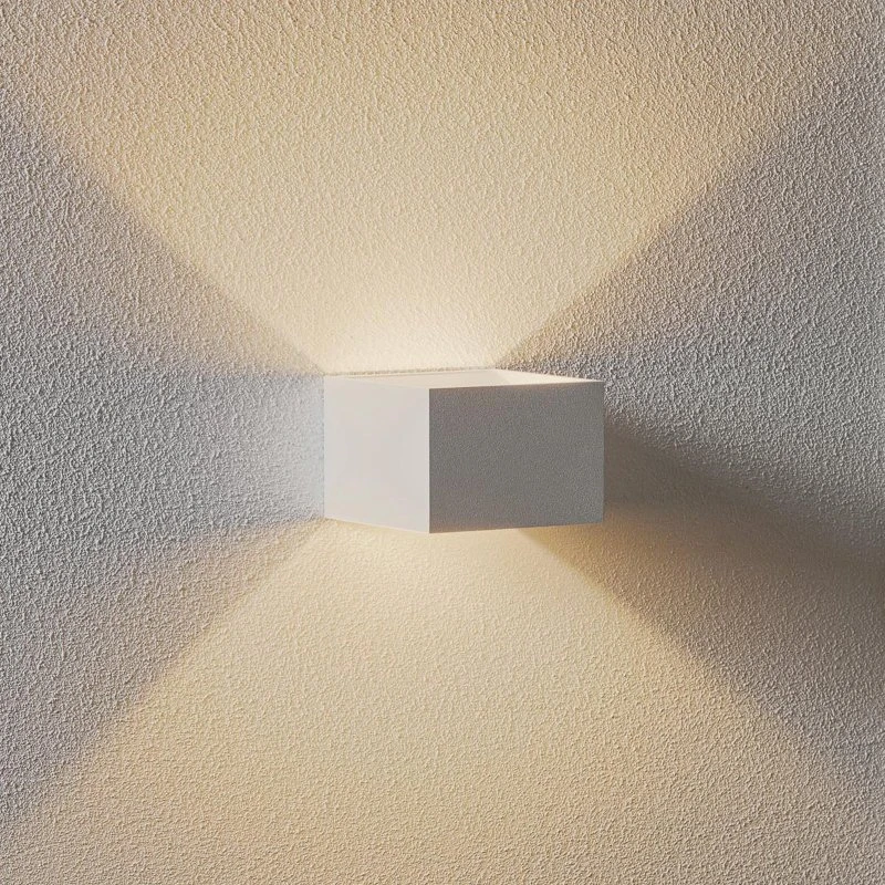 SLV Applique a LED Logs In Bianco - Luce Indiretta Dimmerabile