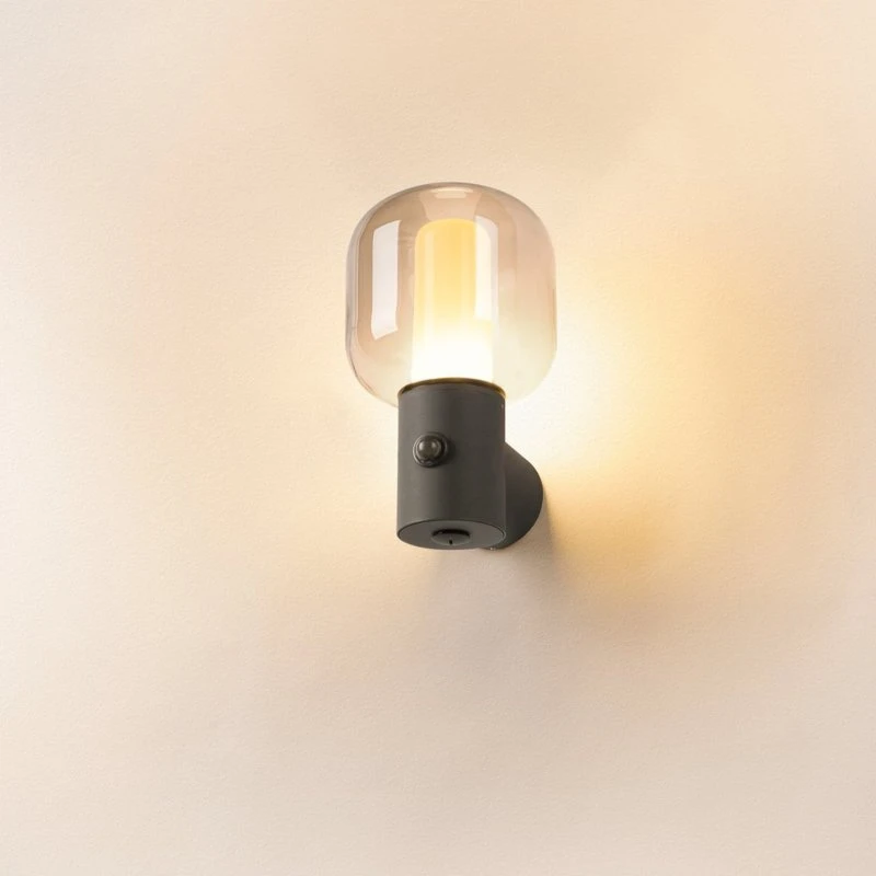 SLV Ovalisk Applique da Esterno con Sensore LED CCT