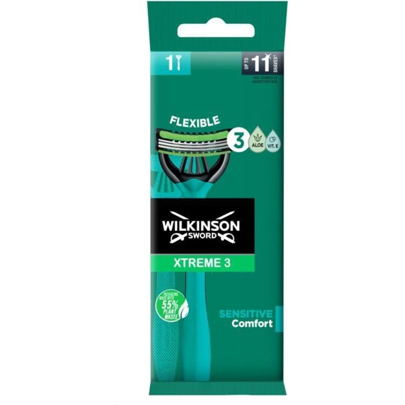 Wilkinson Sword Xtreme 3 Sensitive Comfort - Rasoio usa e getta