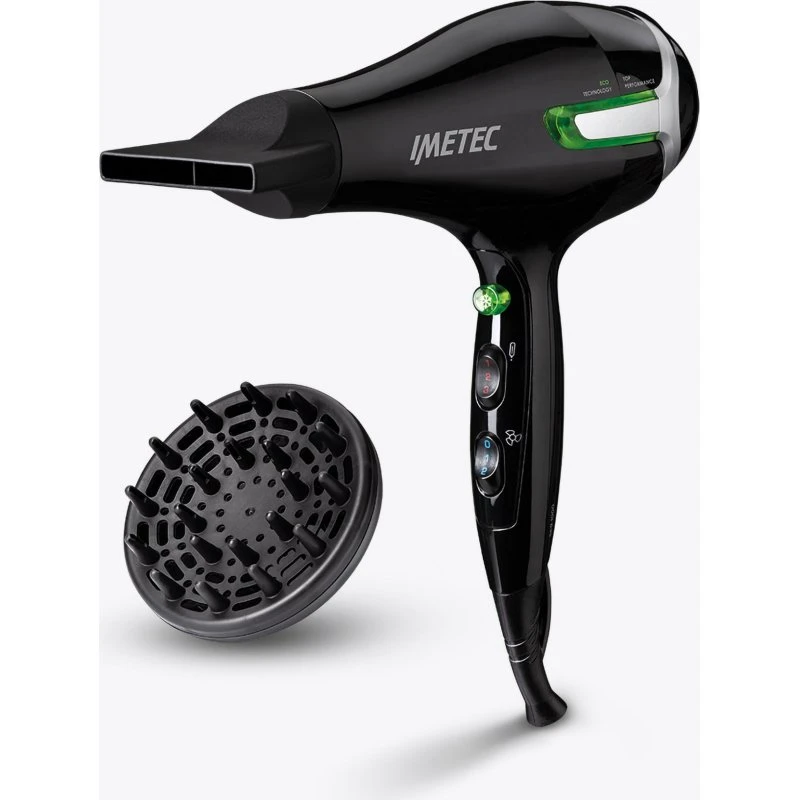 Imetec Eco SE9 1000, 1400W, Nero/Verde