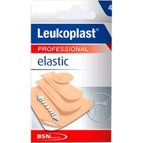Leukoplast Elastic - Pacchetto da 40 Cerotti in 4 Misure Assortite