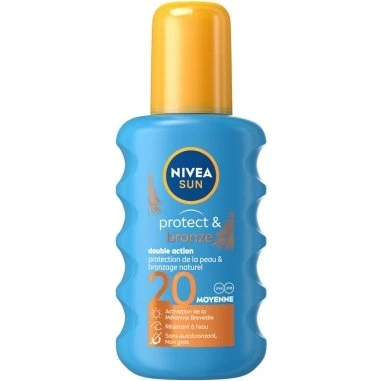 Nivea Sun Protect & Bronze Spray SPF20 200 ml