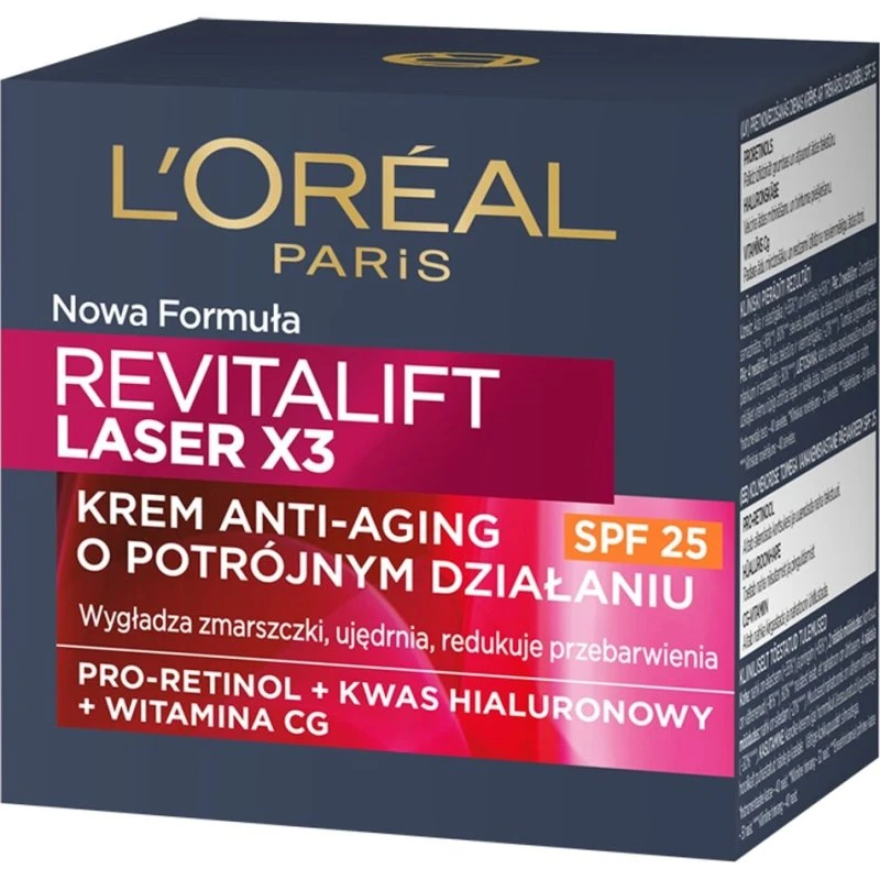 L'ORÉAL PARIS Crema Giorno Revitalift Laser X3 SPF20 50ml