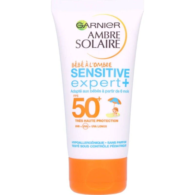 Garnier Ambre Solaire Sensitive Expert+ Bébé SPF50+ 50ml