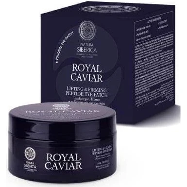 NATURA SIBERICA Cerotti Occhi al Caviale Reale con Peptidi 60 pz
