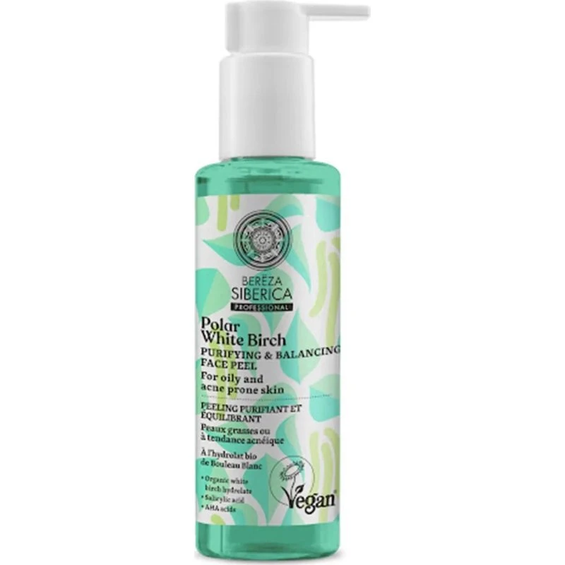 Natura Siberica Gel Peeling Viso alla Betulla Bianca 145ml