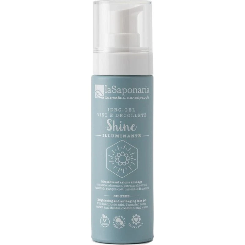 La Saponaria Idro-Gel Shine Viso e Decolleté