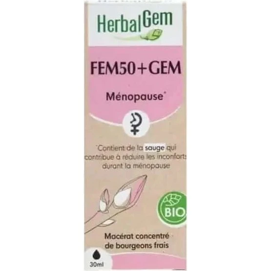 Herbalgem Fem50+Gem Menopausa - Integratore con Gemme Fresche