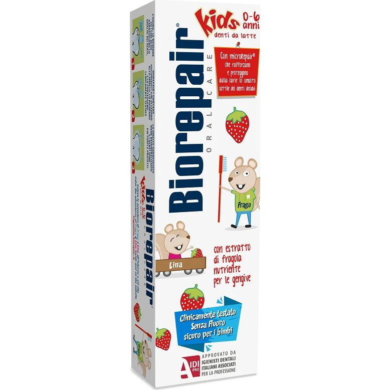 Biorepair Kids 0-6 Anni Fragola 50 ml