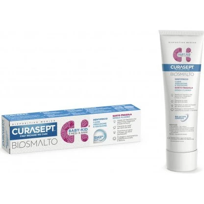 Curasept Biosmalto Baby-Kid Senza Fluoro 50 ml