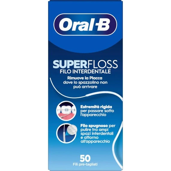 Oral-B Superfloss Filo Interdentale 50 Pezzi
