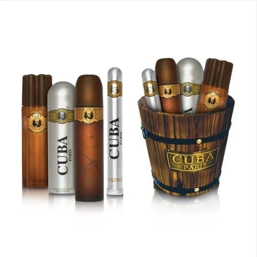 Set Cuba Original Cuba Gold EDT 100ml + 35ml, Dopobarba e Deodorante
