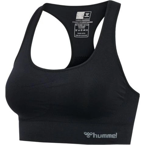 Hummel Tif Seamless Sports Top Nero Donna