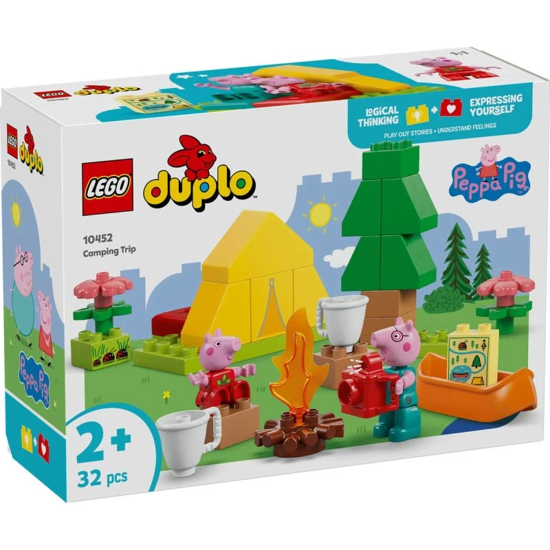 LEGO DUPLO Peppa Pig in Campeggio 10452