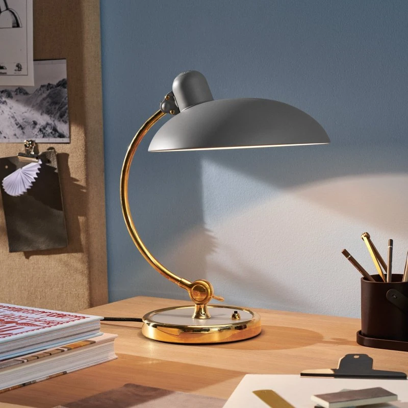 Fritz Hansen Lampada da tavolo Kaiser Idell Luxus - Grigio