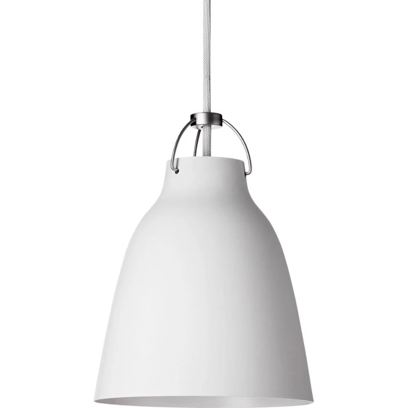 FRITZ HANSEN Caravaggio P1 Lampada a sospensione Bianco opaco