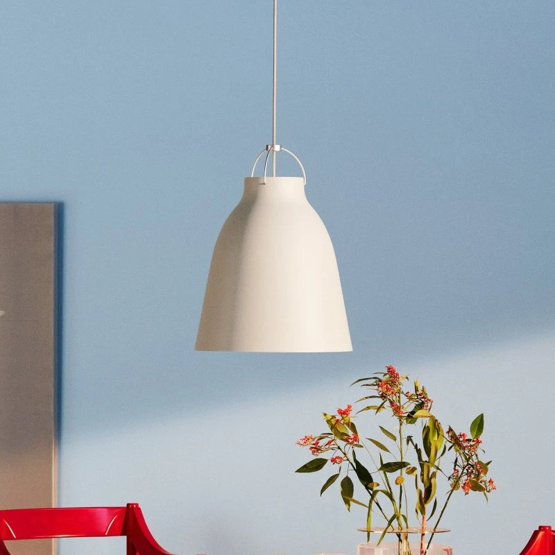 FRITZ HANSEN Caravaggio P3 Lampada a sospensione Bianco opaco