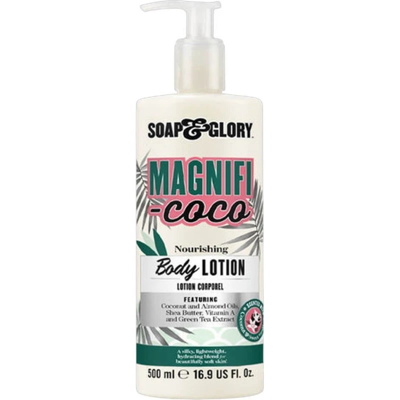 Soap & Glory Magnifi-Coco Lozione Idratante Cocco e Vaniglia 500 ml