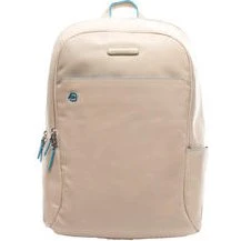 Piquadro Blue Square Zaino in Pelle Mogano 39 cm