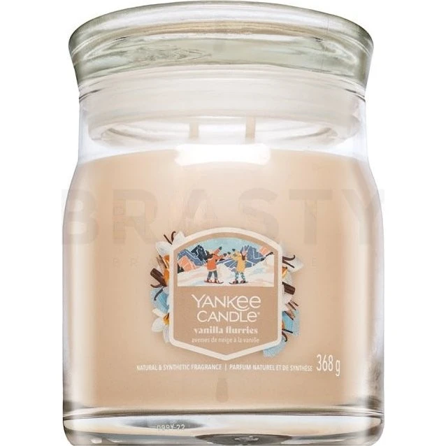Yankee Candle Vanilla Flurries 368 g - Candela Profumata