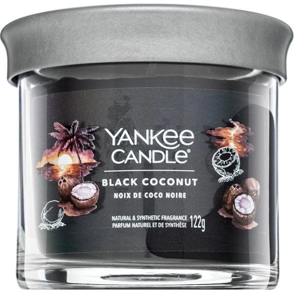 Yankee Candle Signature Black Coconut 122 g - Candela Profumata